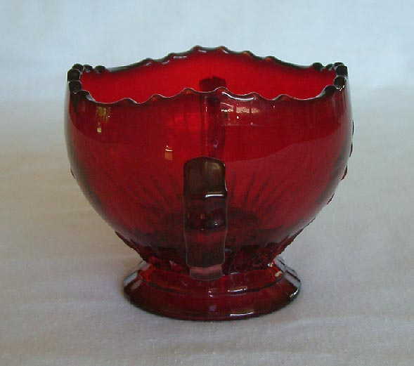 1940 New Zealand Centennial Exhibition red glass bowl | Cameron Percy ...