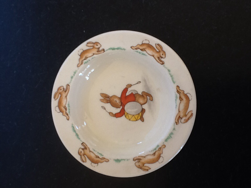 Royal Doulton Bunnykins Drummer beaker cover pad | Cameron Percy Antiques